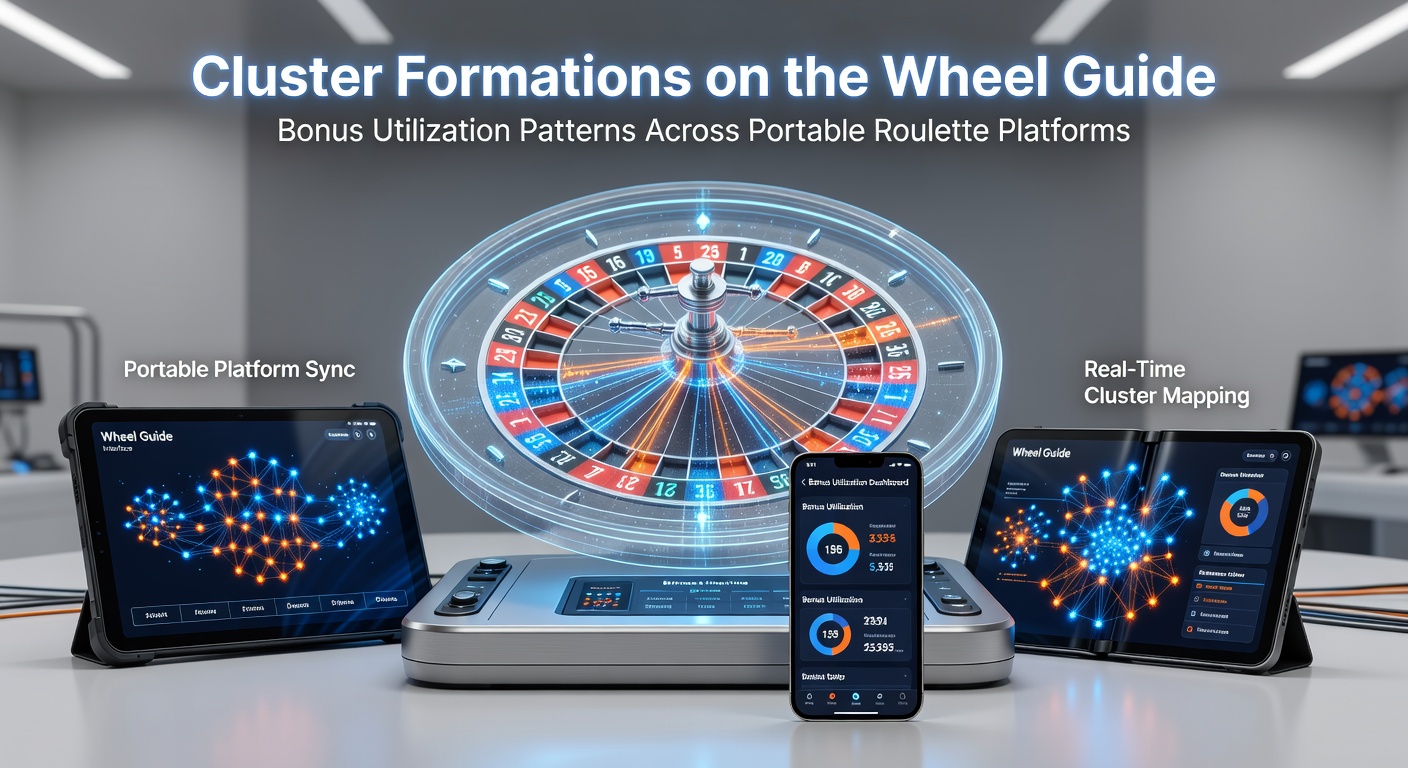 Mobile Ansicht einer Roulette-App mit Cluster-Markierungen und Bonus-Statusanzeige