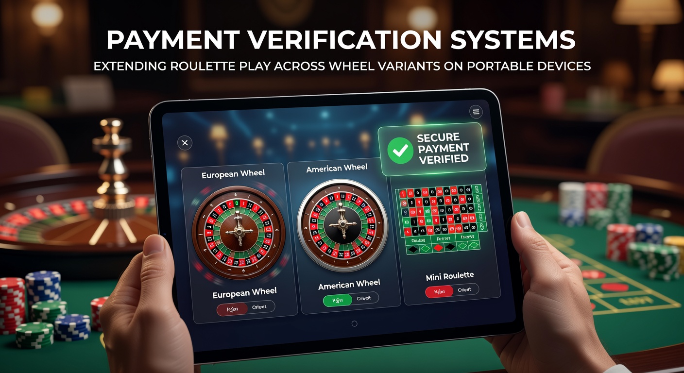 Zahlungsverifizierungssysteme auf mobilen Roulette-Plattformen
