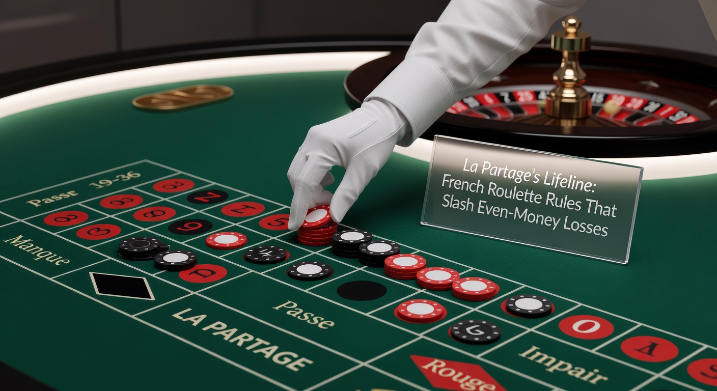 Vergleichstabelle der Hausvorteile bei Even-Money-Wetten in Französischem, Europäischem und Amerikanischem Roulette
